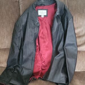 Women's Black Leather Jacket